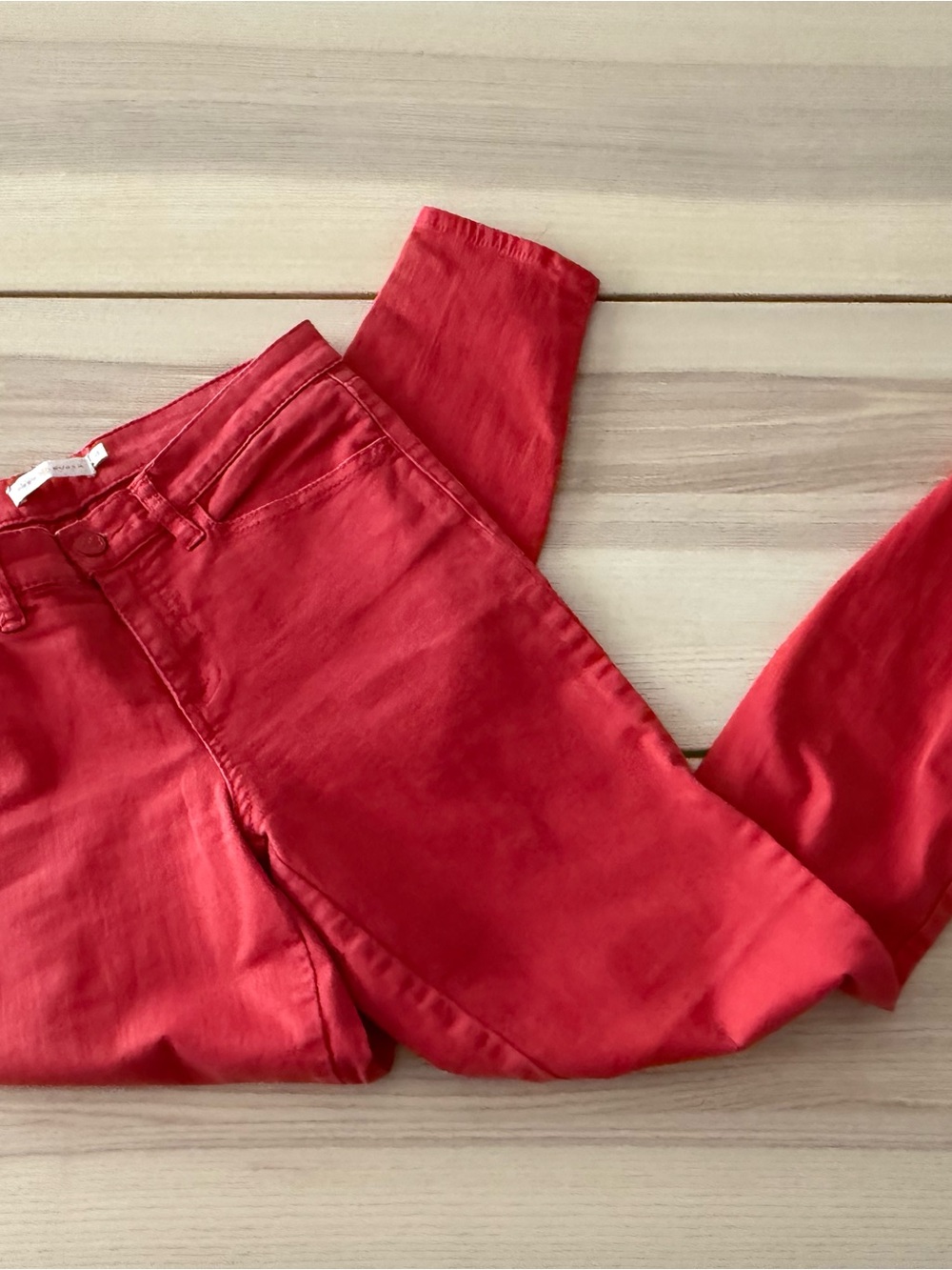 Tory Burch Red Skinny Jeans